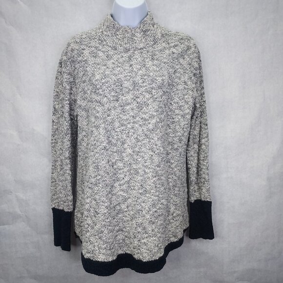 LL BEAN Signature Pullover Women's M Ragg Sweater Jumper Linen Cotton Crew Neck - Picture 1 of 11